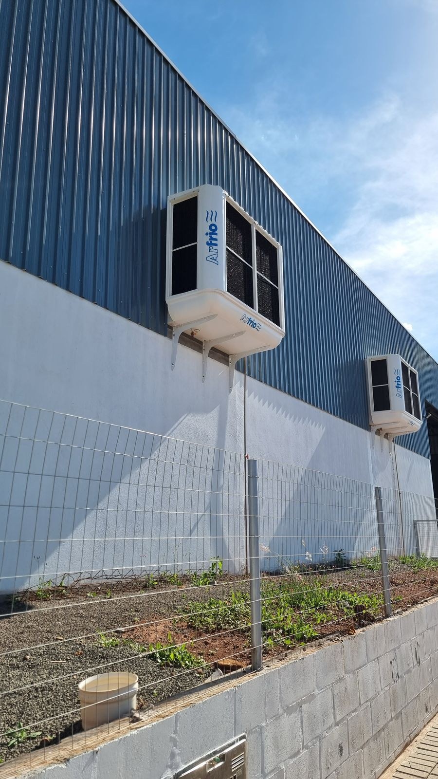 Climatizador Arfrio instalado em operação