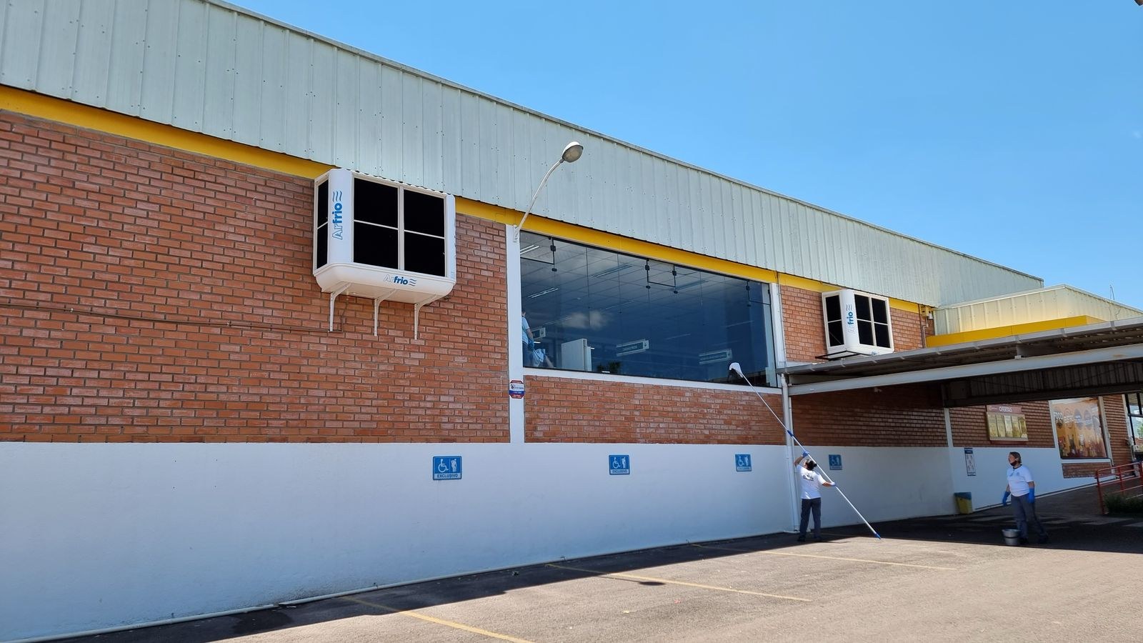Climatizador Arfrio instalado em operação